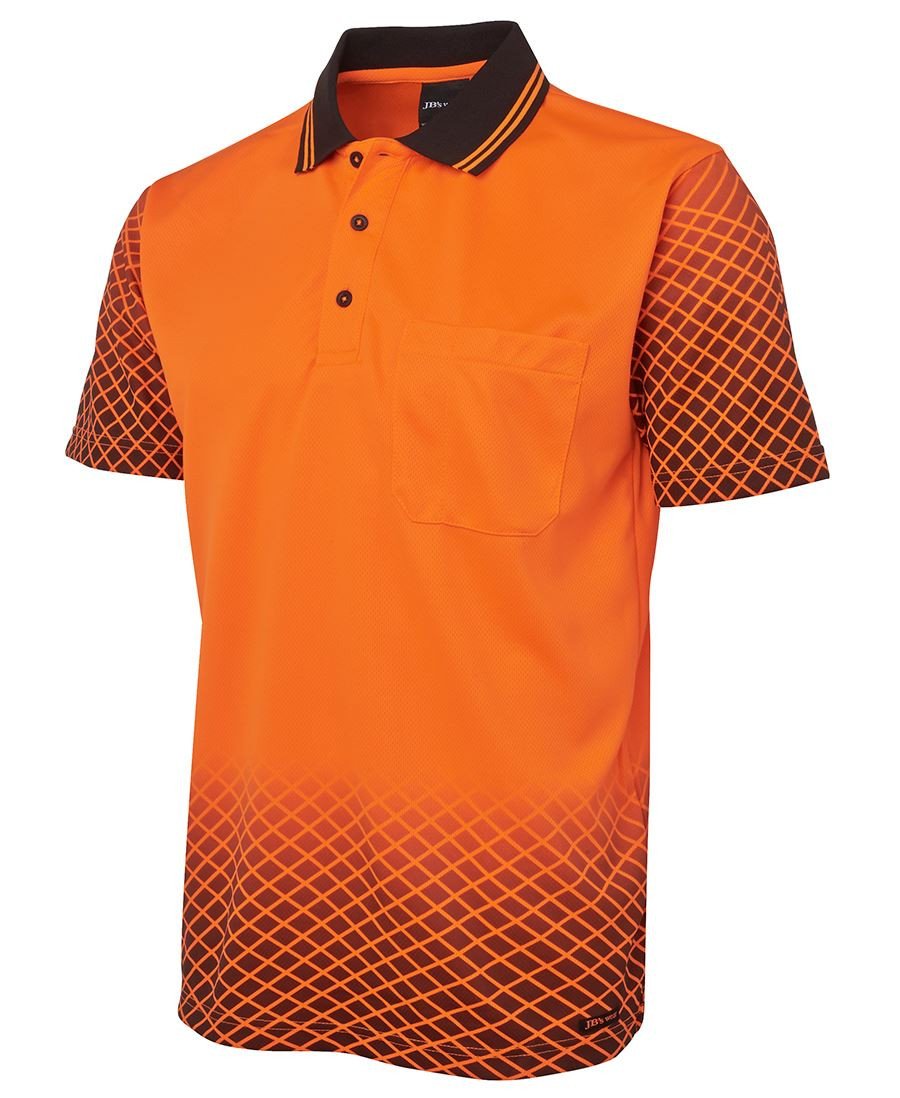 JB's Hi Vis Net Sub Polo - Hi Vis Clothing - Best Buy Trade Supplies Direct to Trade