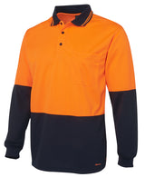 JB's Hi Vis Traditional Polo Long Sleeve (JBS6HVPL) - Best Buy Trade Supplies