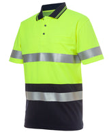 JB's Hi Vis (D+N) Traditional Polo Short Sleeve (JBS6HVST)