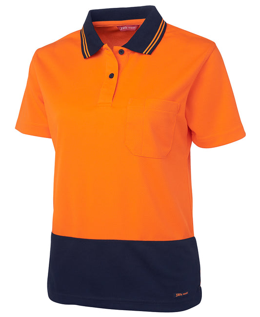 JB's Ladies Hi Vis Comfort Polo Short Sleeve (JBS6LHCP)