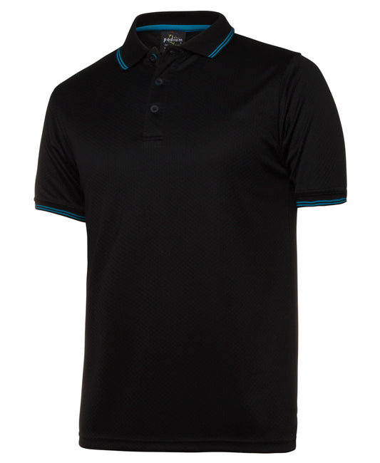 JB's Podium Jacquard Contrast Polo Short Sleeve (JBS7JCP)