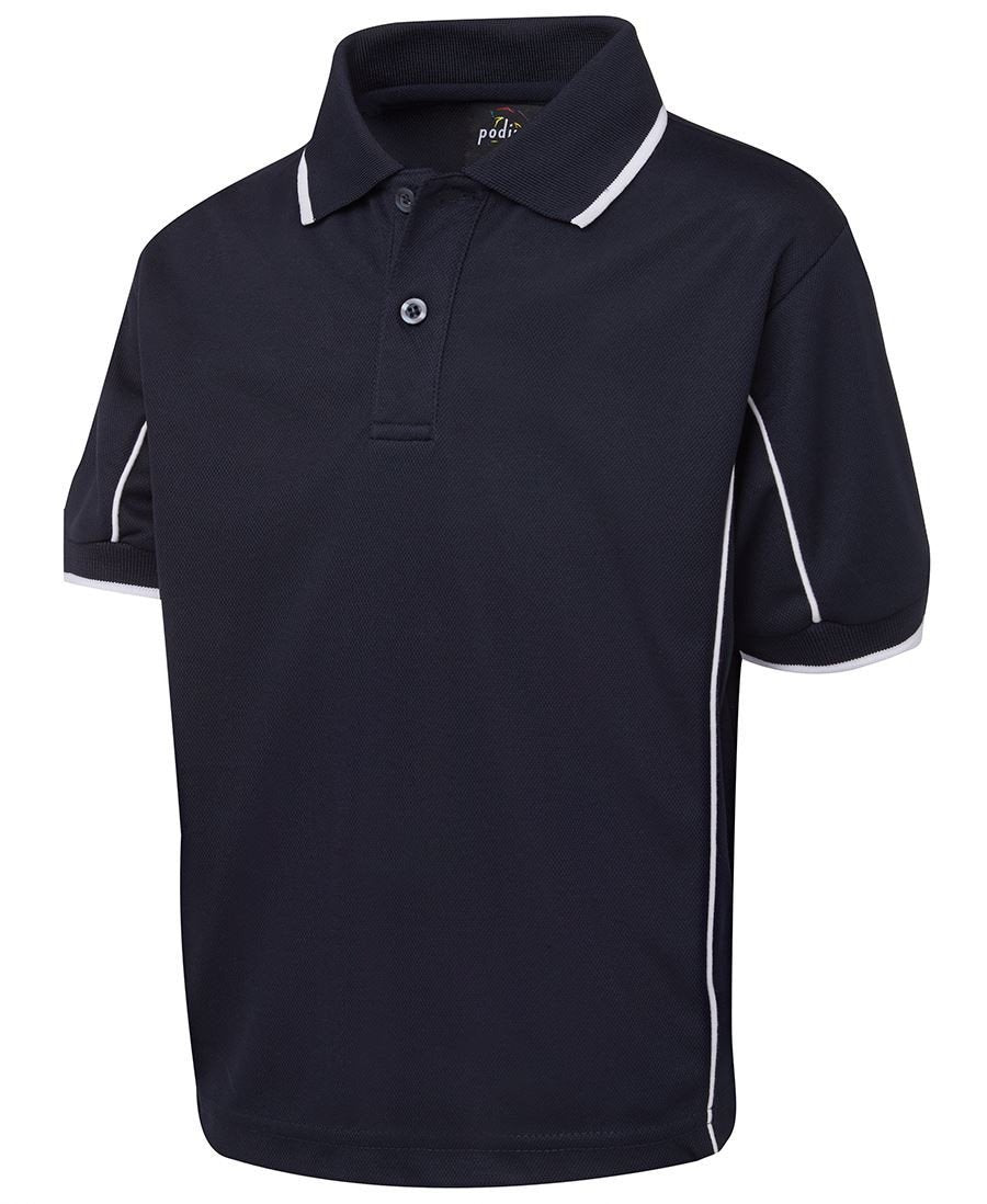 JB's Podium Kids Short Sleeve Piping Polo - Workwear - Shirts & Jumpers - Best Buy Trade Supplies Direct to Trade