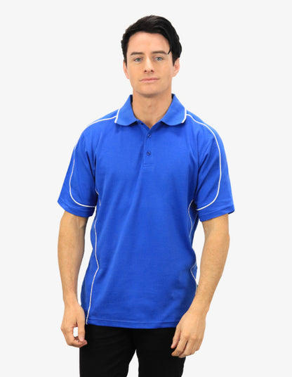 Be Seen Waffle Knit Polo (BSP09)