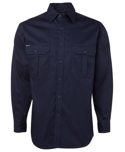 JB's 190G Work Shirt Long Sleeve - Workwear - Shirts & Jumpers - Best Buy Trade Supplies Direct to Trade