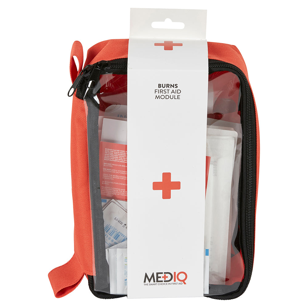 Mediq Incident Ready First Aid Module Burns in Dark Orange Softpack (MEDFAMB)