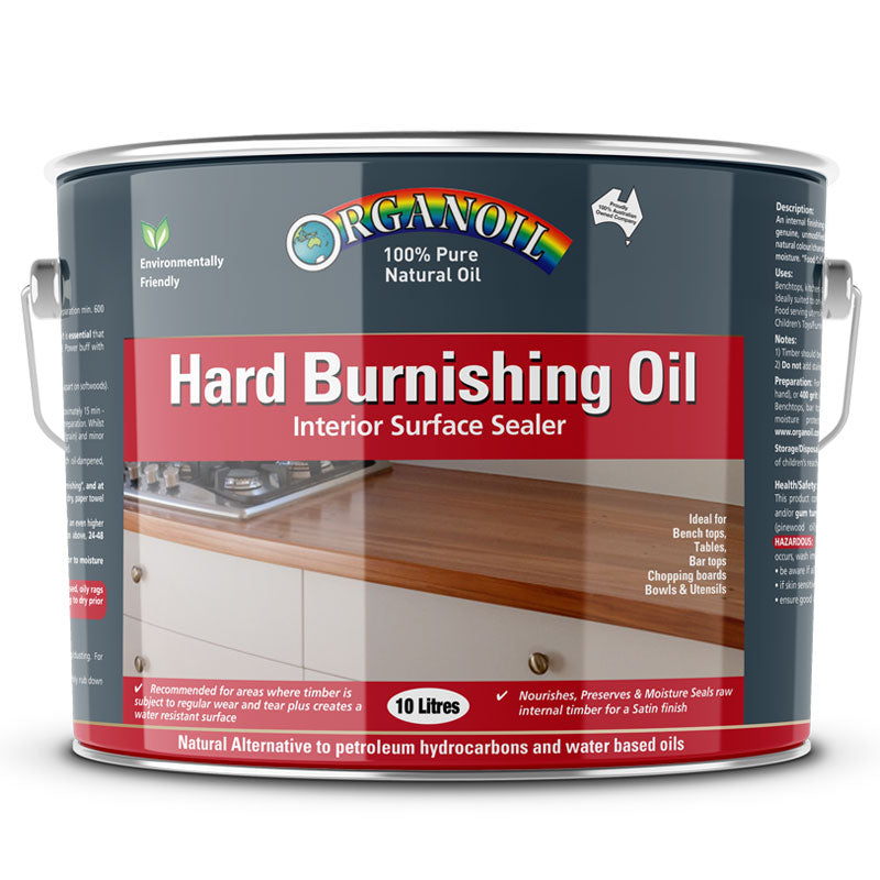 Organoil Hard Burnishing Oil 10L