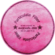 Maxiguard P3 Carbon Particulate Filter - Pink (1 Pair/Pack) (MAXR2000-P3C)