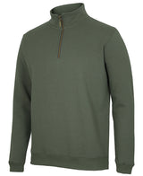 JB's C of C Brass 1/2 Zip Sweat (JBSS3FSZ)