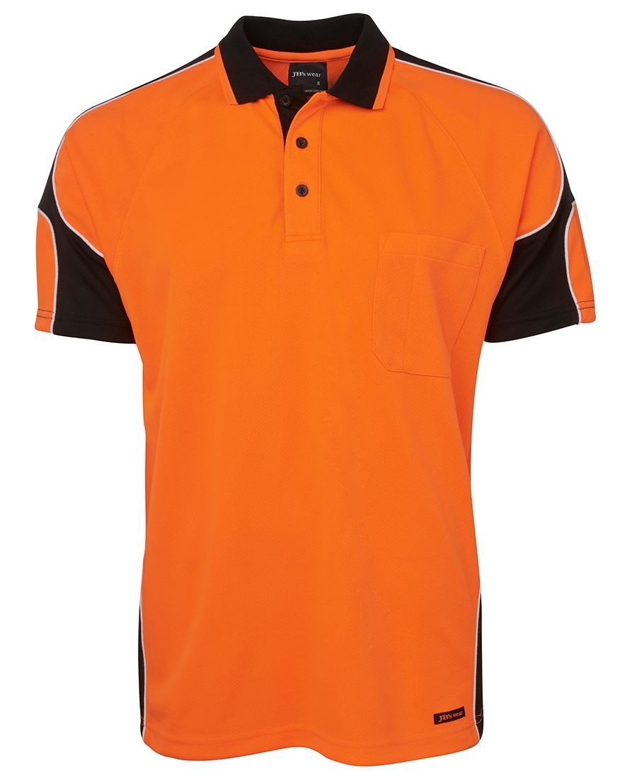 JB's HI VIS 4602.1 S/S ARM PANEL POLO - Hi Vis Clothing - Best Buy Trade Supplies Direct to Trade