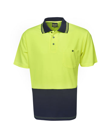 Blue Whale Light Weight Hi Vis Cooldry Polo S/S - Workwear - Shirts & Jumpers - Best Buy Trade Supplies Direct to Trade